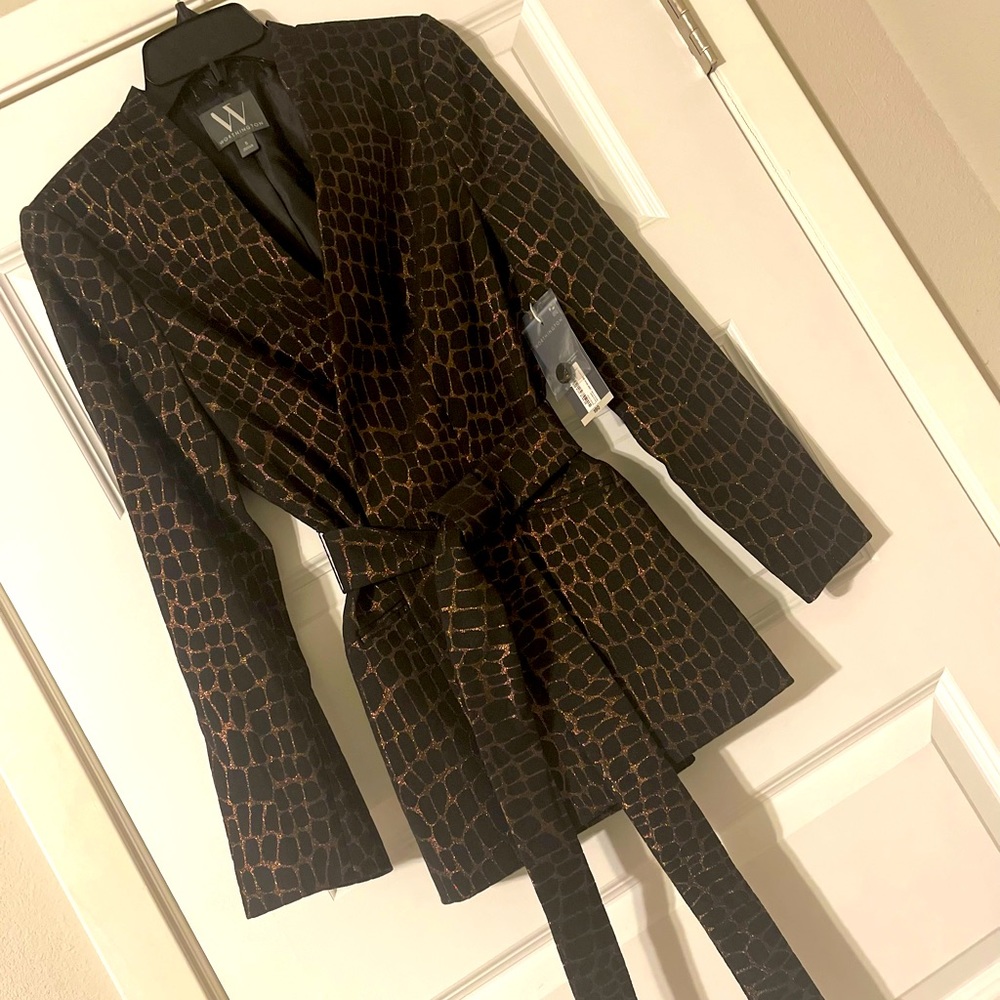 Worthington Gold and Black Blazer